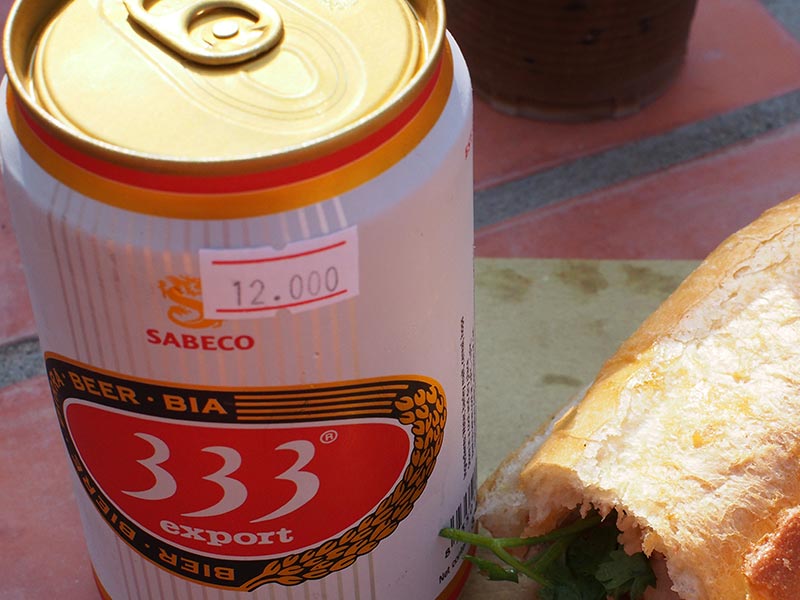 ベトナムのビール333