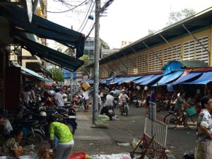 ビンタイ市場周辺