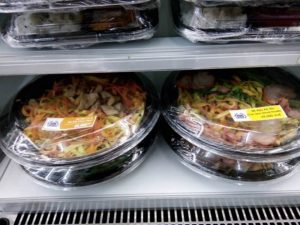 コンビニの弁当、麺類