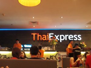 タイエクスプレスの店内