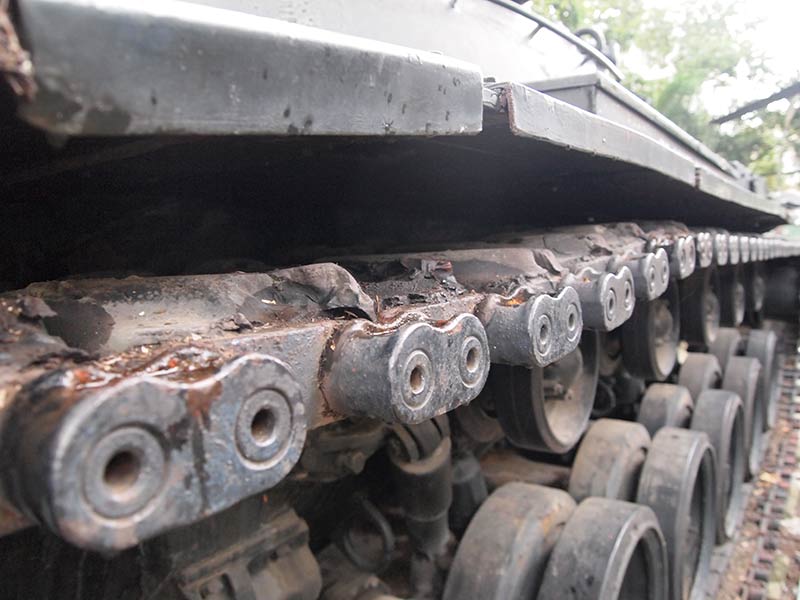 戦争証跡博物館の戦車