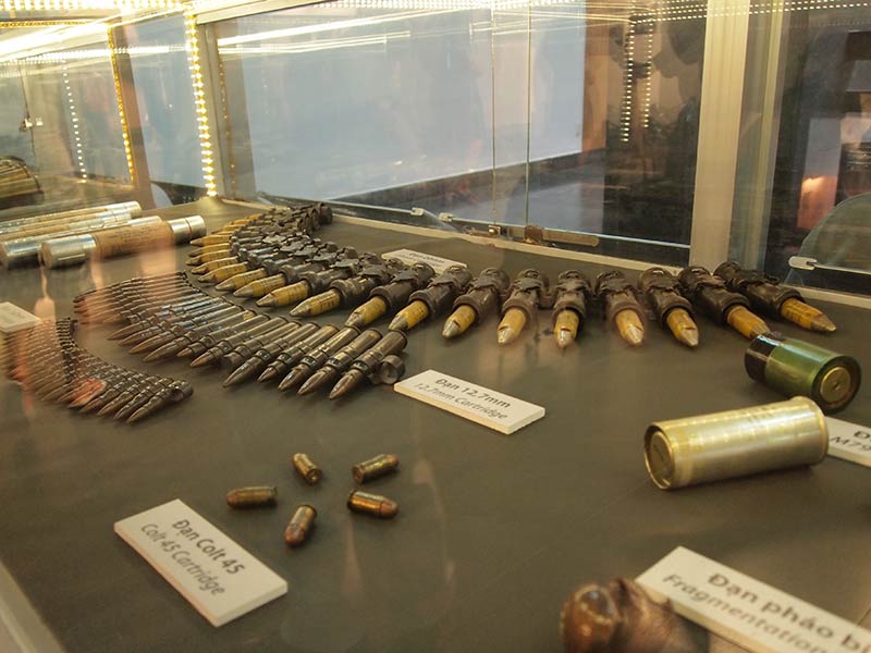 戦争証跡博物館の展示物・武器