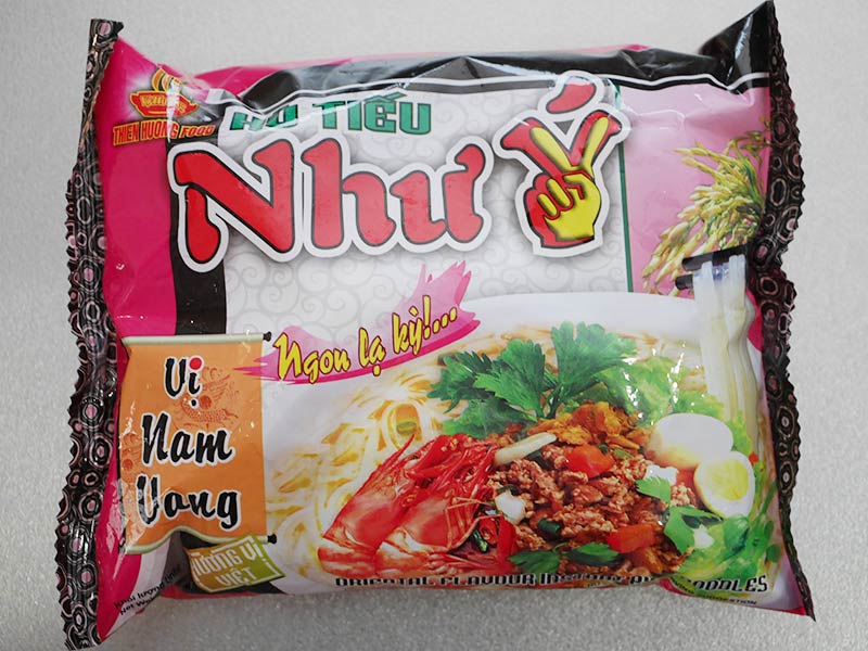 インスタント麺HU TIEU NHUのパッケージ