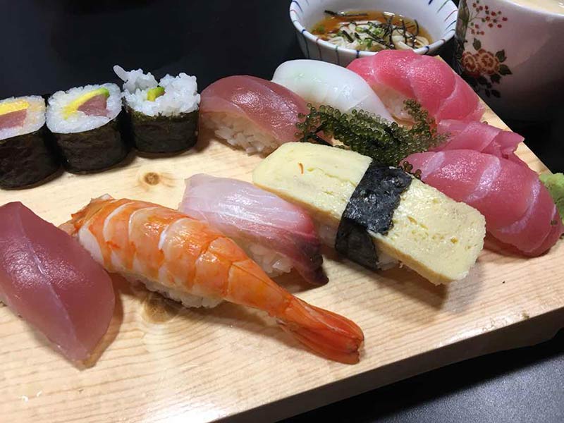 すしコのランチ　お寿司セット