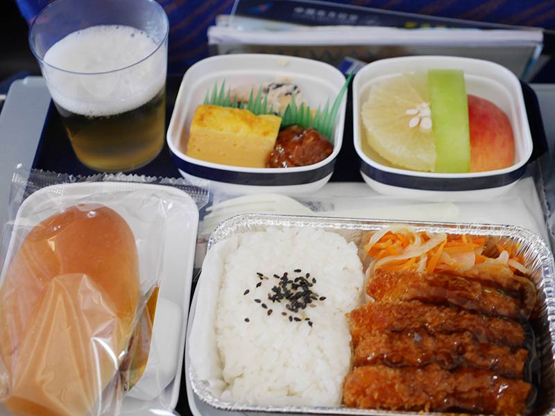 中国南方航空の機内食