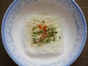 インスタント麺Hoang gia Pho Bo　麺