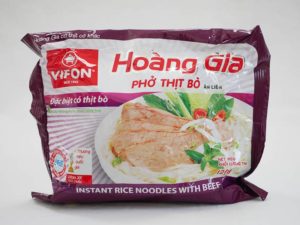 インスタントヌードル　Hoang Gia PHO THIT BO