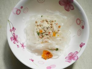 インスタント麺バンカンガー作り方