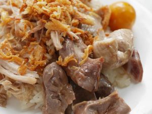 ソイガーナンバーワンの鶏のおこわ