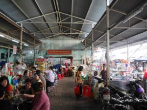 チョロン サータイ市場の食堂