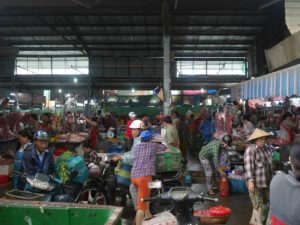 ダナン　コン市場魚売り場