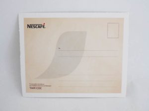ネスカフェ カフェスアダー　ポストカード