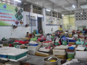 ダナン ハン市場魚屋