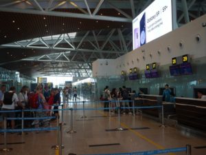 ダナン国際空港　カウンター