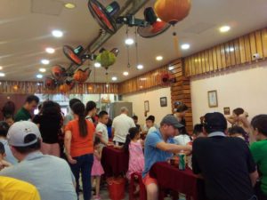 ダナン Com Ga BA BUOI HOI ANのコムガー　店内