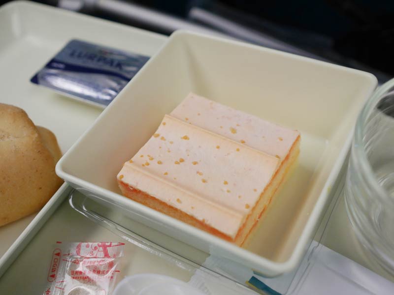 ベトナム航空機内食 洋食デザート