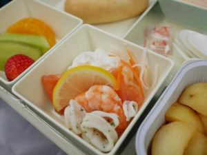 ベトナム航空機内食 洋食付け合せ