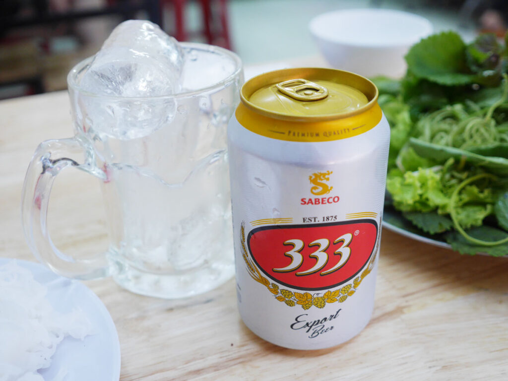 ブンチャー屋のビール